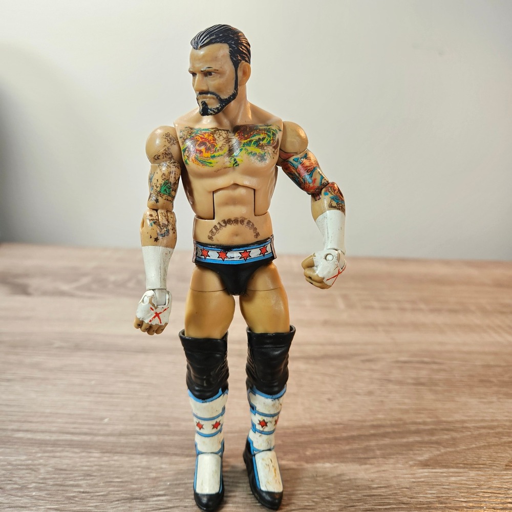 WWE Mattel Elite Collection CM Punk Series 11 Action Figure Loose